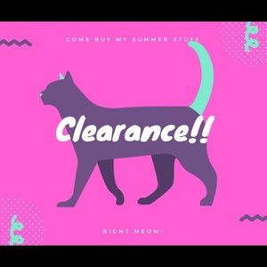 Clearance! All Summer Items!